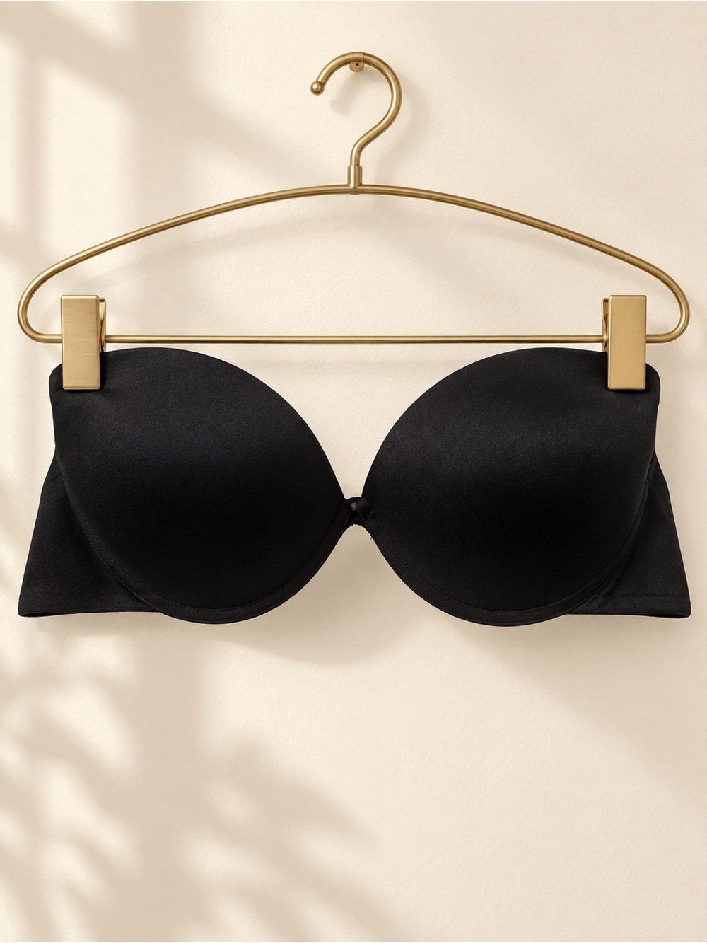 Victoria's Secret Black Strapless Push-Up Bra